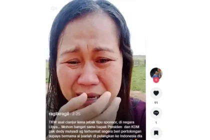 Pekerja Migran Indonesia inisial AJ mengaku alami perlakuan tak menyenangkan saat bekerja di Libya.